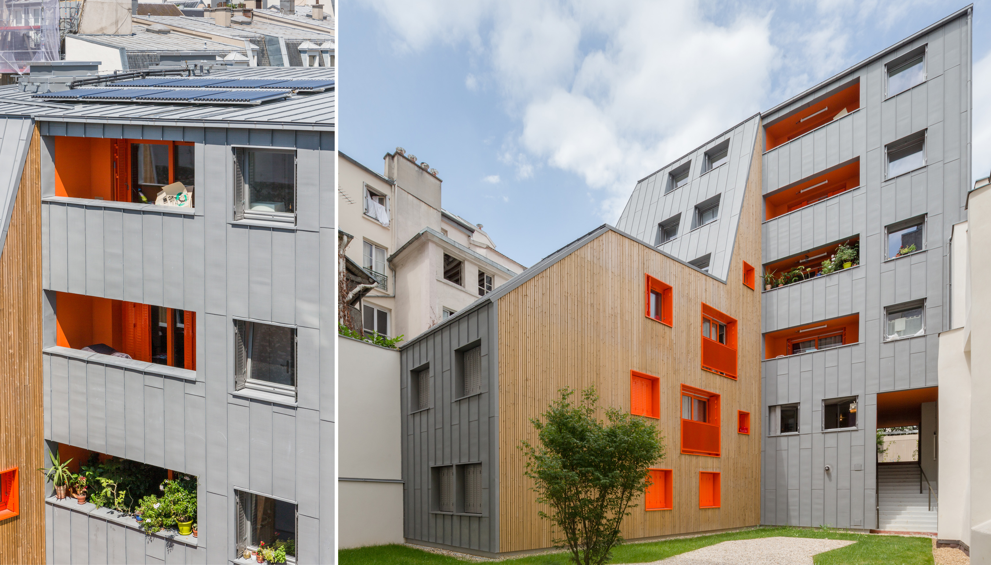 11 logements collectifs Vous Etes Ici Architectes