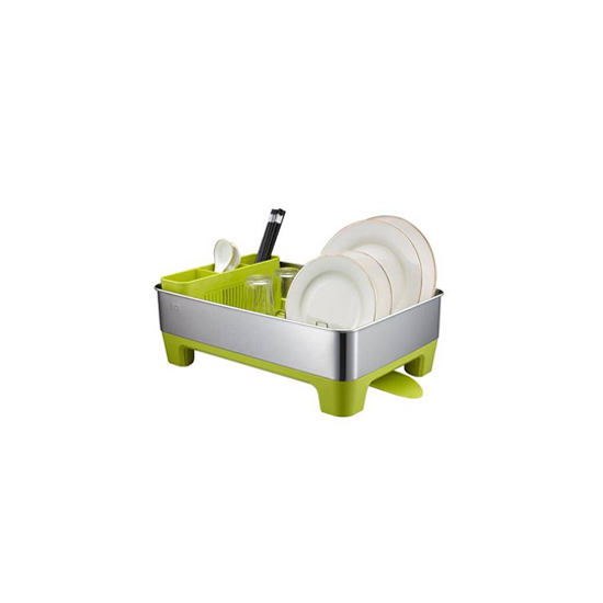 EKO DISH RACK LIME GREEN Veligaa Hardware
