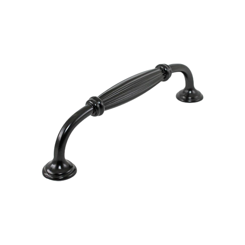 CUPBOARD HANDLE NO.2409 128MM BLACK Veligaa Hardware