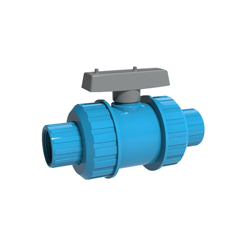 PVC UNION BALL VALVE BLUE Veligaa Hardware