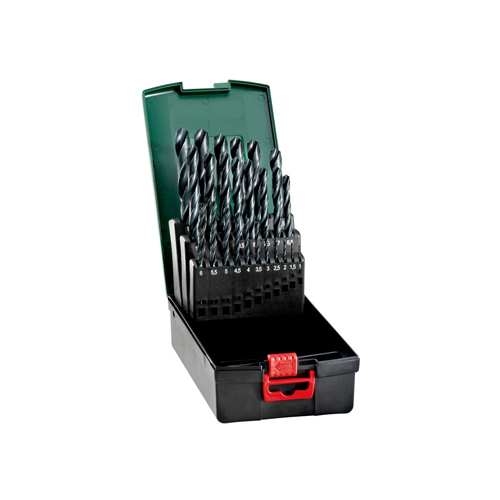 METABO HSSR DRILL BIT SET SP 25PCS PLASTIC CASE Veligaa Hardware
