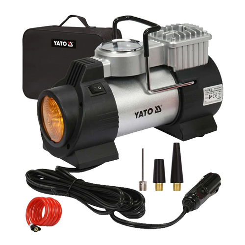 YATO CAR AIR COMPRESSOR WITH LED Veligaa Hardware