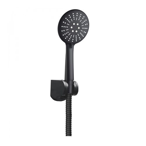 DUSS MATT BLACK HAND SHOWER SET 3 FUNCTIONS Veligaa Hardware