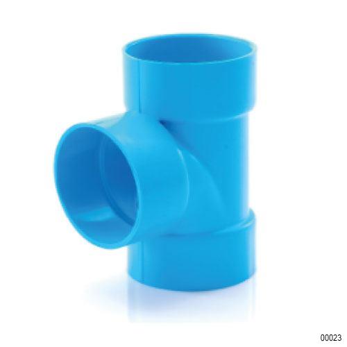 SCG PVC 90DEG TEE Blue Veligaa Hardware