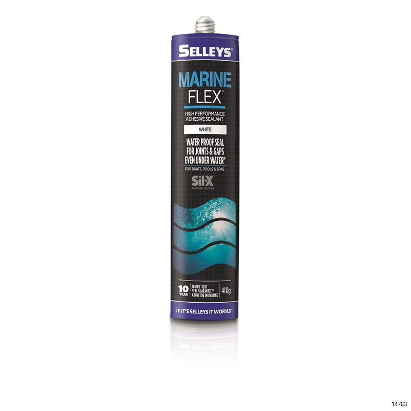 SELLEYS MARINE FLEX SEALANT 410G WHITE Veligaa Hardware