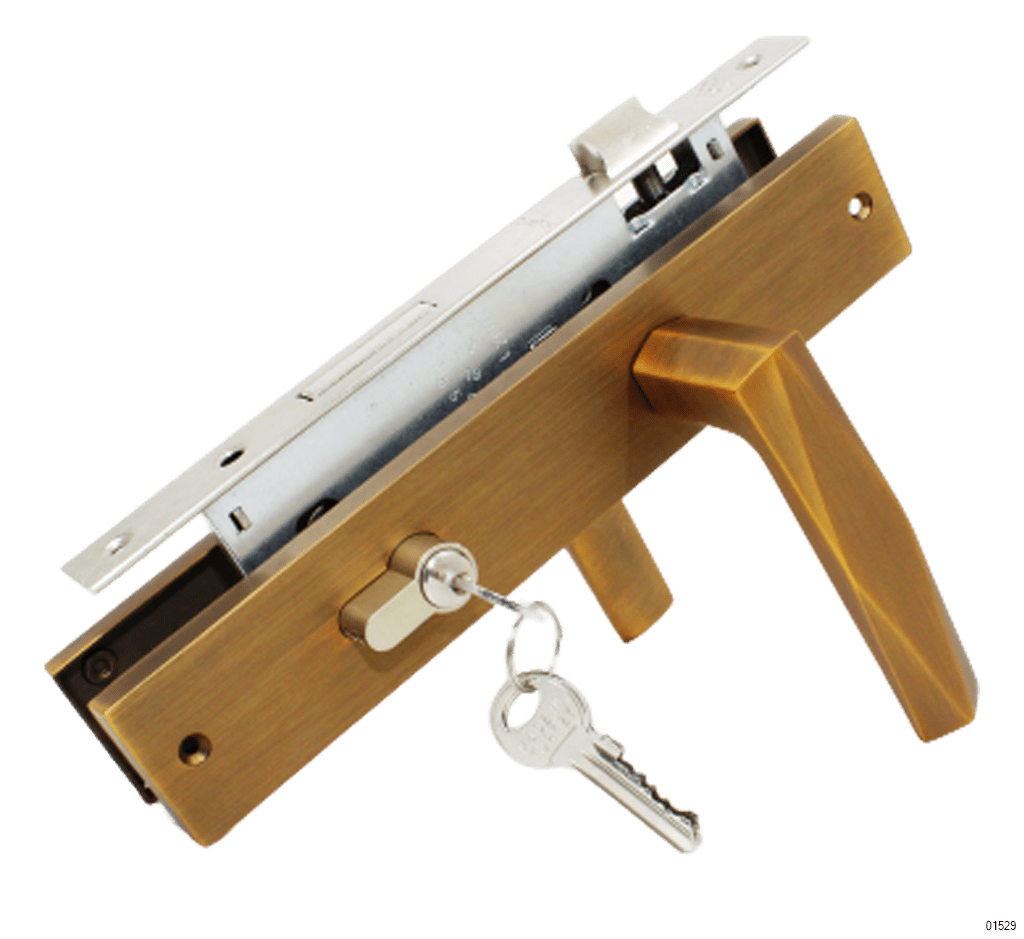 MORTISE DOOR LOCK COMPLETE CARLTON 141805 Veligaa Hardware