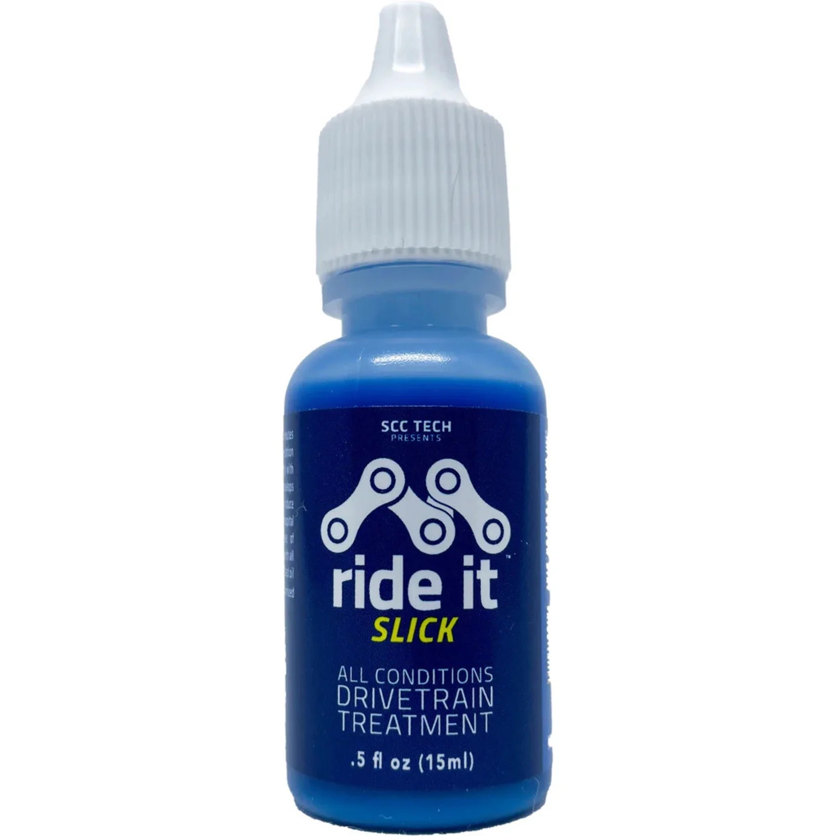 SCC TECH RIDE IT SLICK CHAIN LUBE 0.5 oz. velobazaar