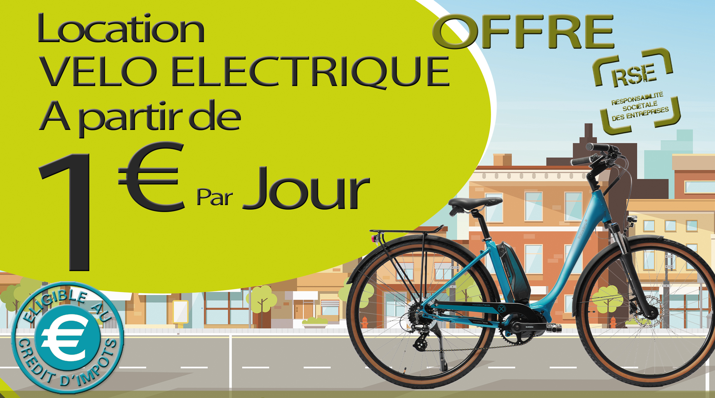 Location de vélos à assistance électrique pour les entreprises