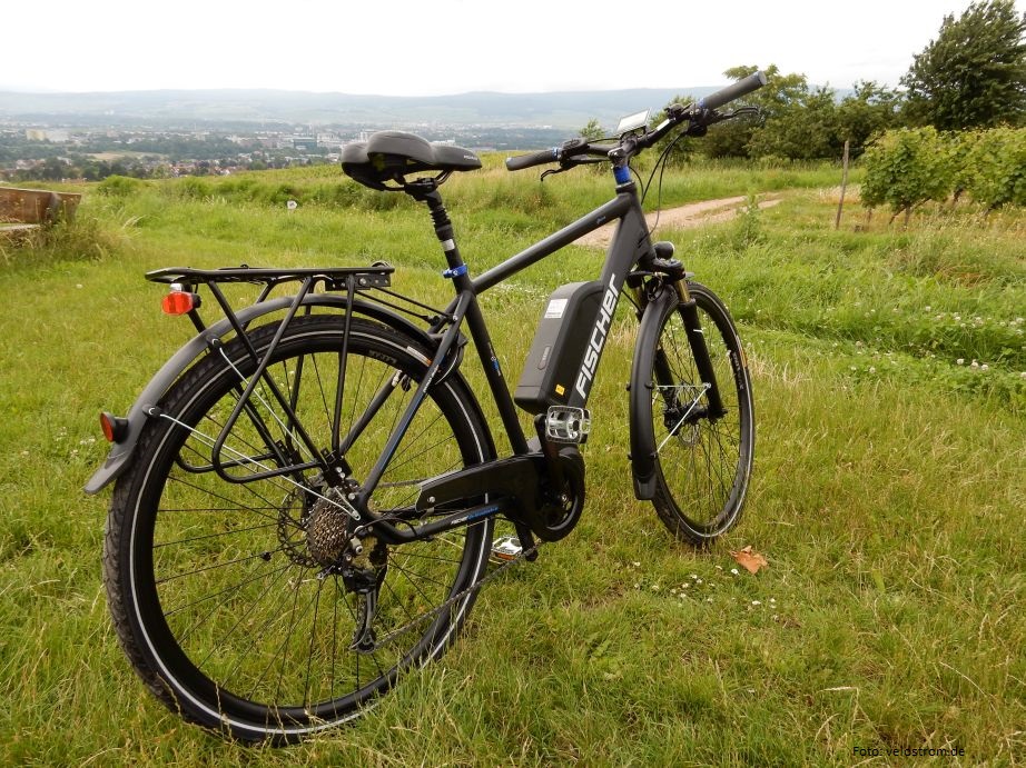 Start Test Fischer TrekkingPedelec ETH 1607 VeloStrom