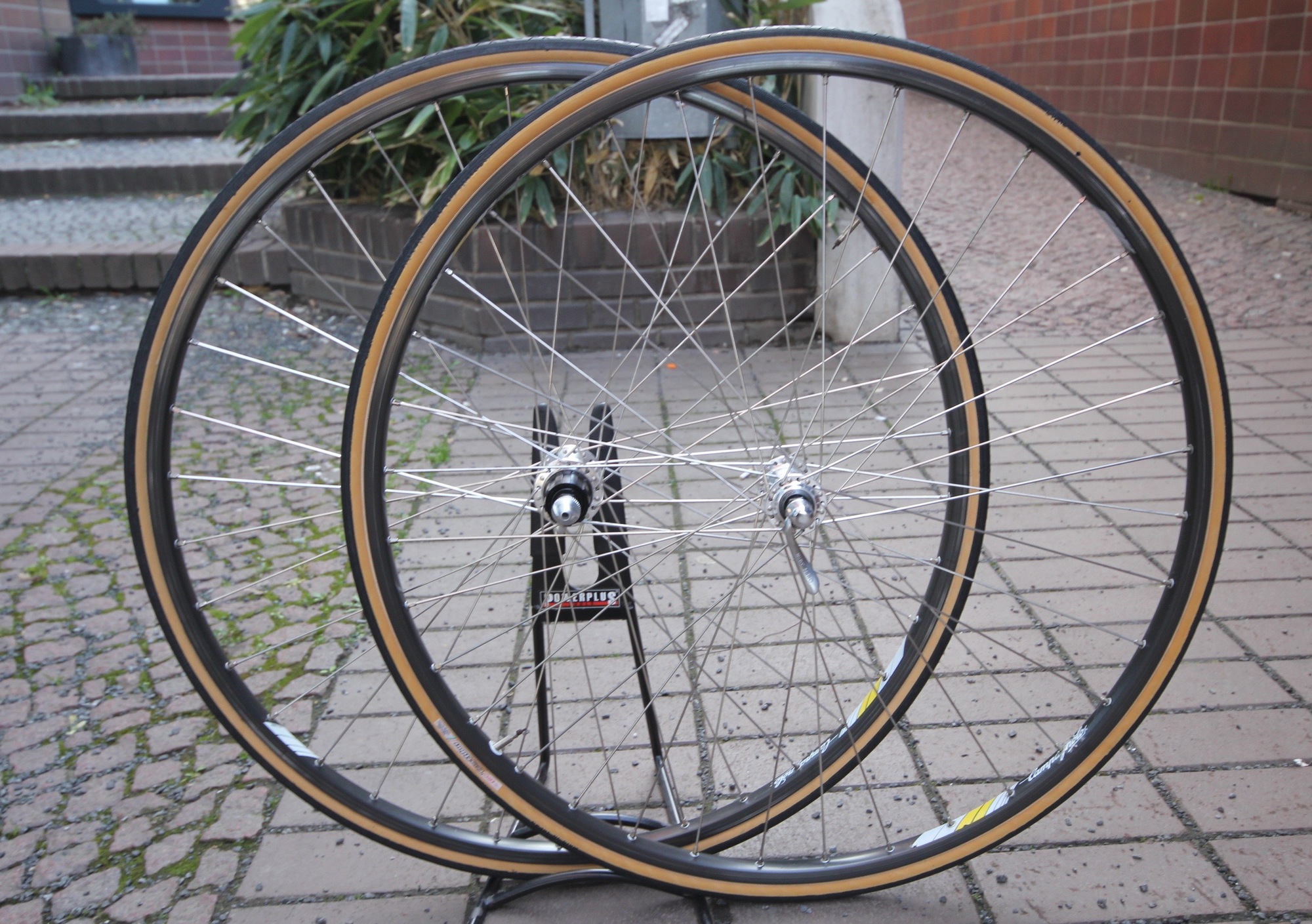 Shimano 600 / Campagnolo Omega Strada Hardox / Clincher Wheelset