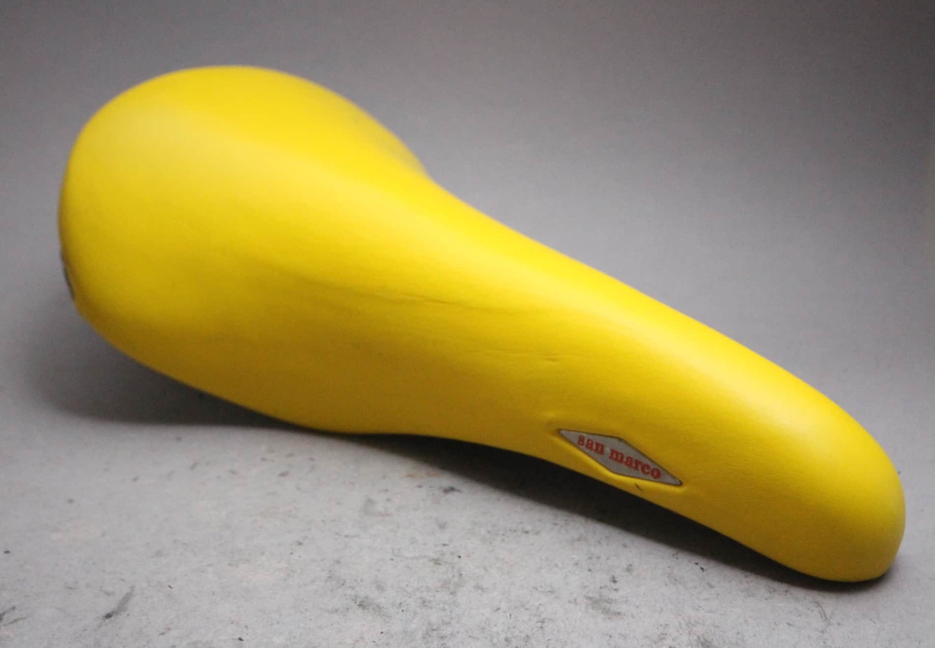Selle San Marco Ergo Saddle / Yellow / 1987