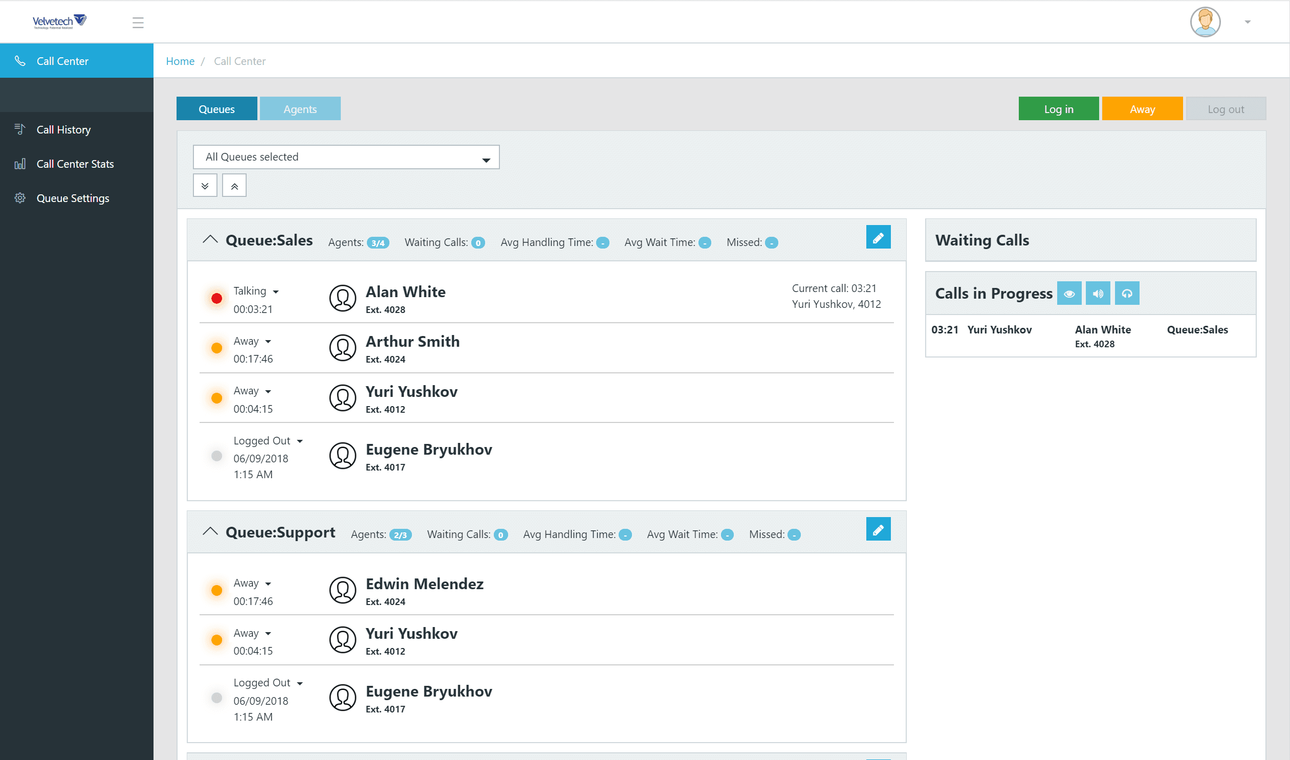 AIBased Contact Center Suite Velvetech
