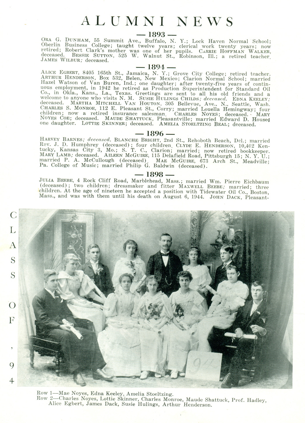 PLEASANTVILLE High School yearbook 1950