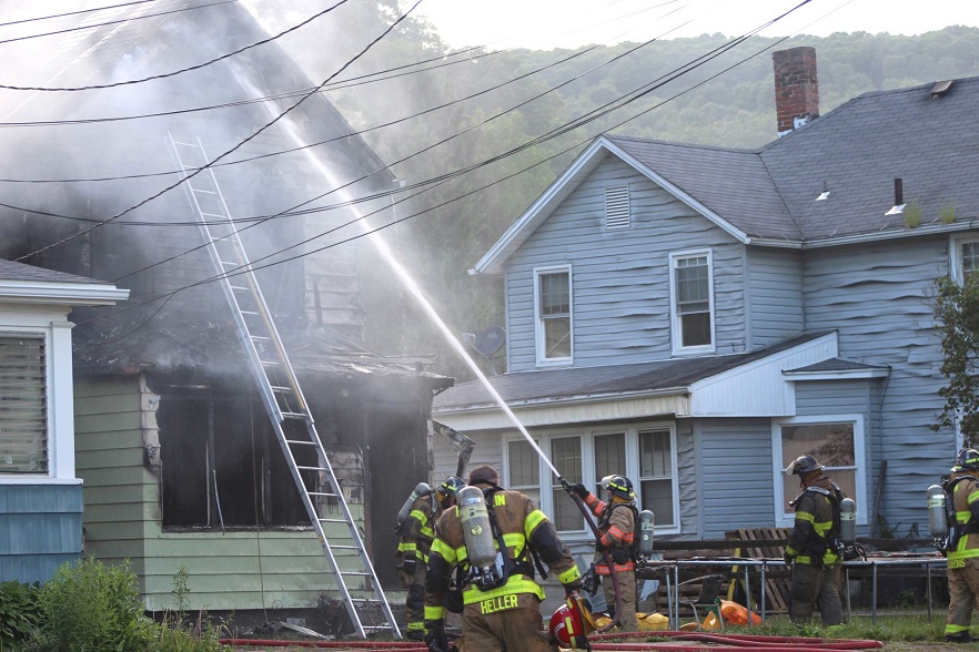 Fire destroys Franklin home Venango