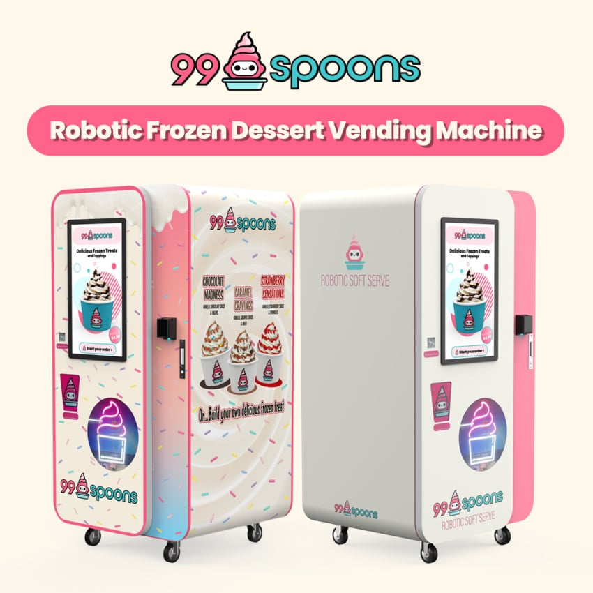 99 Spoons Launches Soft Serve Vending Machine