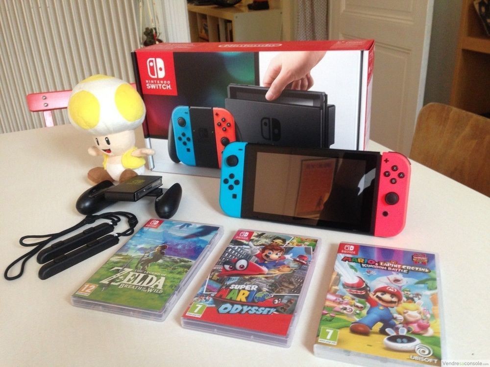 Console de jeux Nintendo Switch 01 Ain