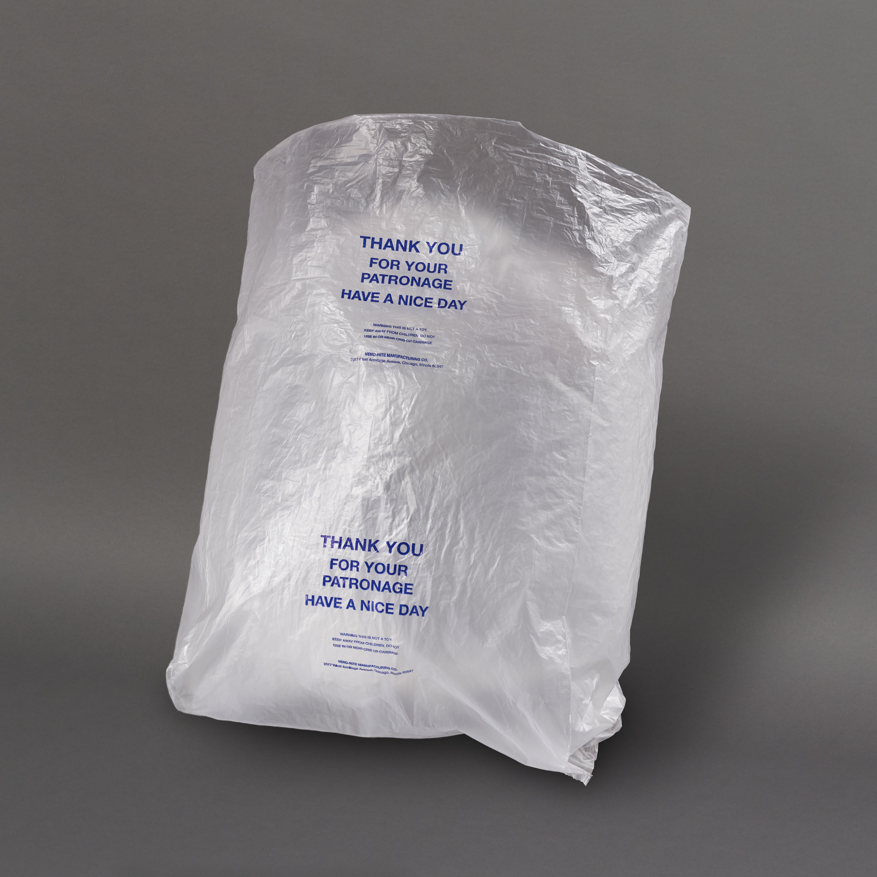 FluffandFold Rolled Laundry Bags, 500 Count Vend‑Rite