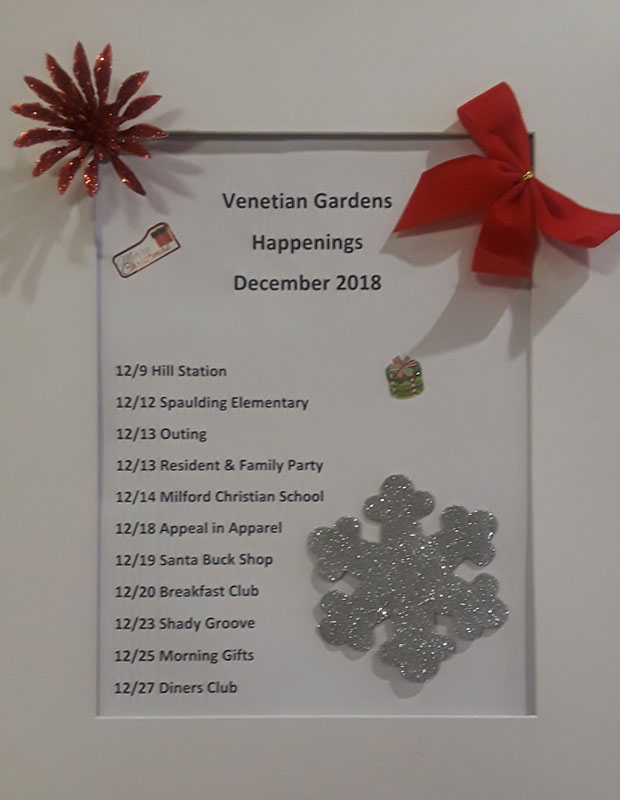 December Happenings