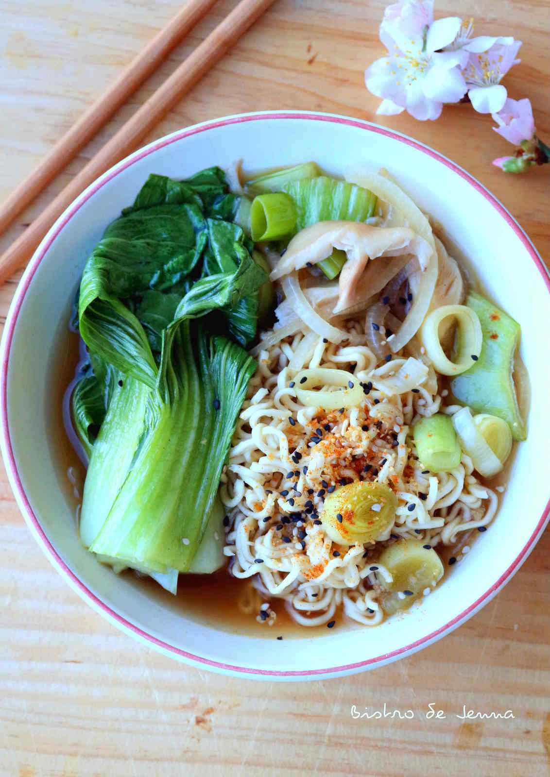 Vent de Terre Bouillon au chou pak choï