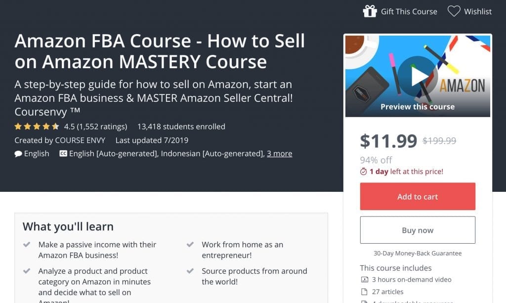 9 Best Amazon FBA Courses, Classes and Trainings Online
