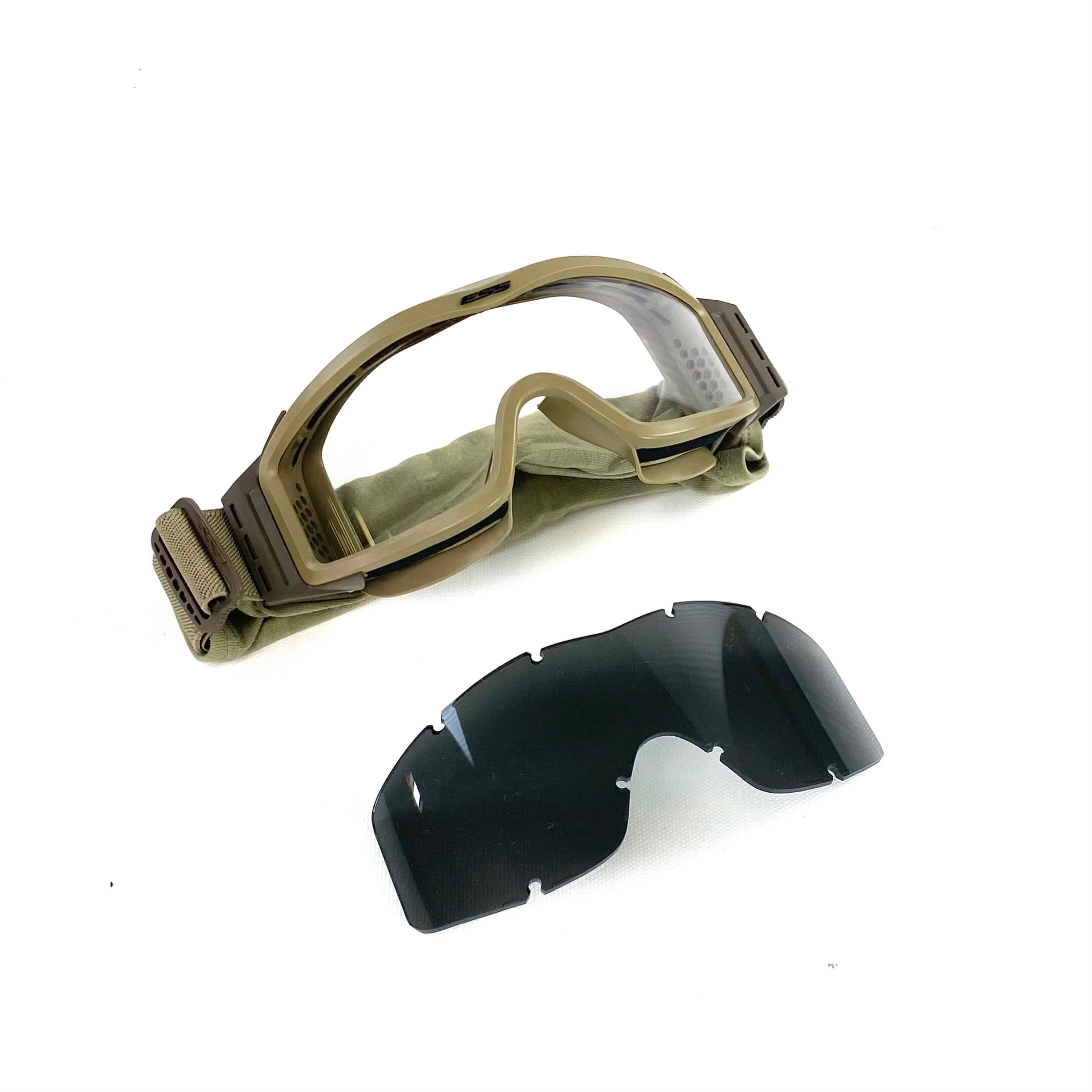 ESS Profile Goggles w/ Ballistic Clear & Dark Lens Army Surplus