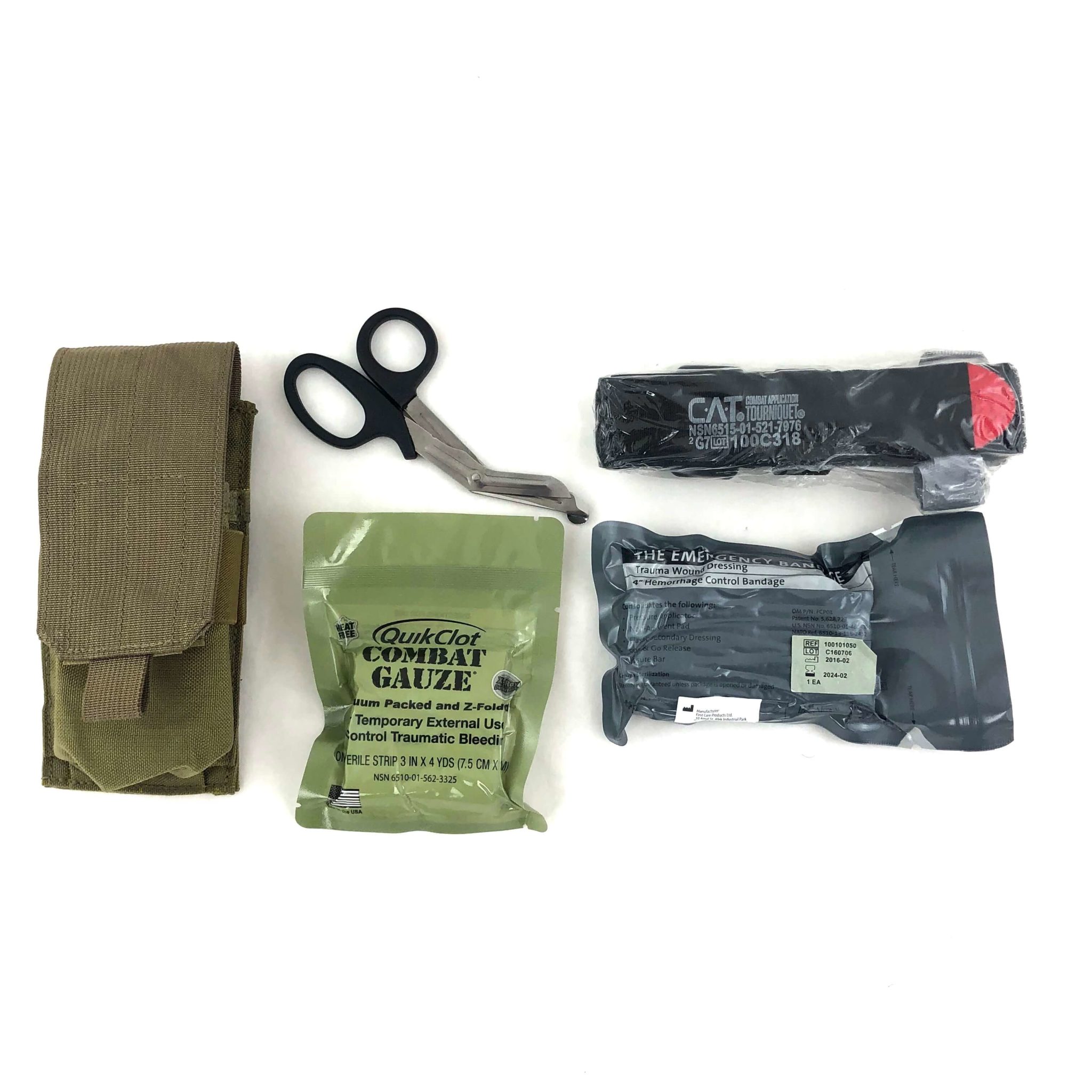 Basic Stop Bleeding Kit Stay prepared, order today!