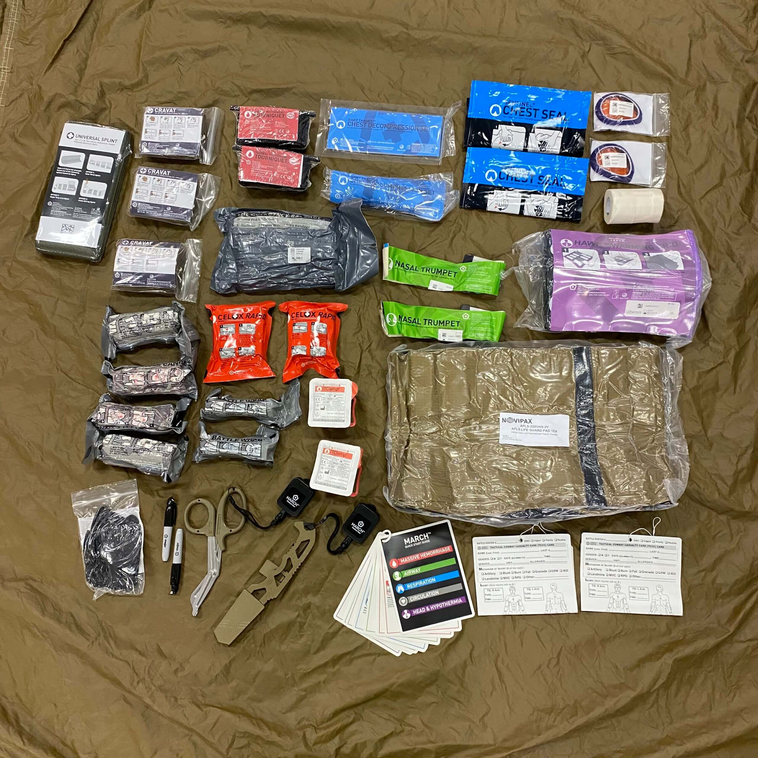 Combat Medical, MOJO Basic CLS Bag, Coyote Venture Surplus