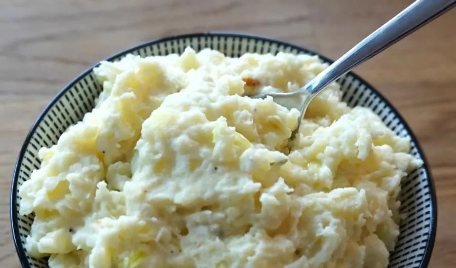 Perfect Mashed Potatoes with Leeks