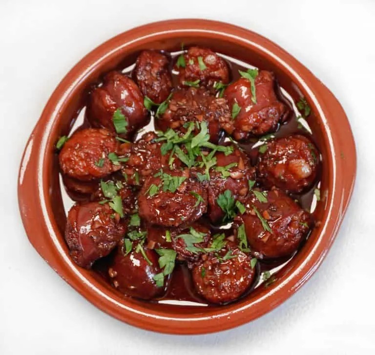 Chorizo in Red Wine Chorizo al Vino