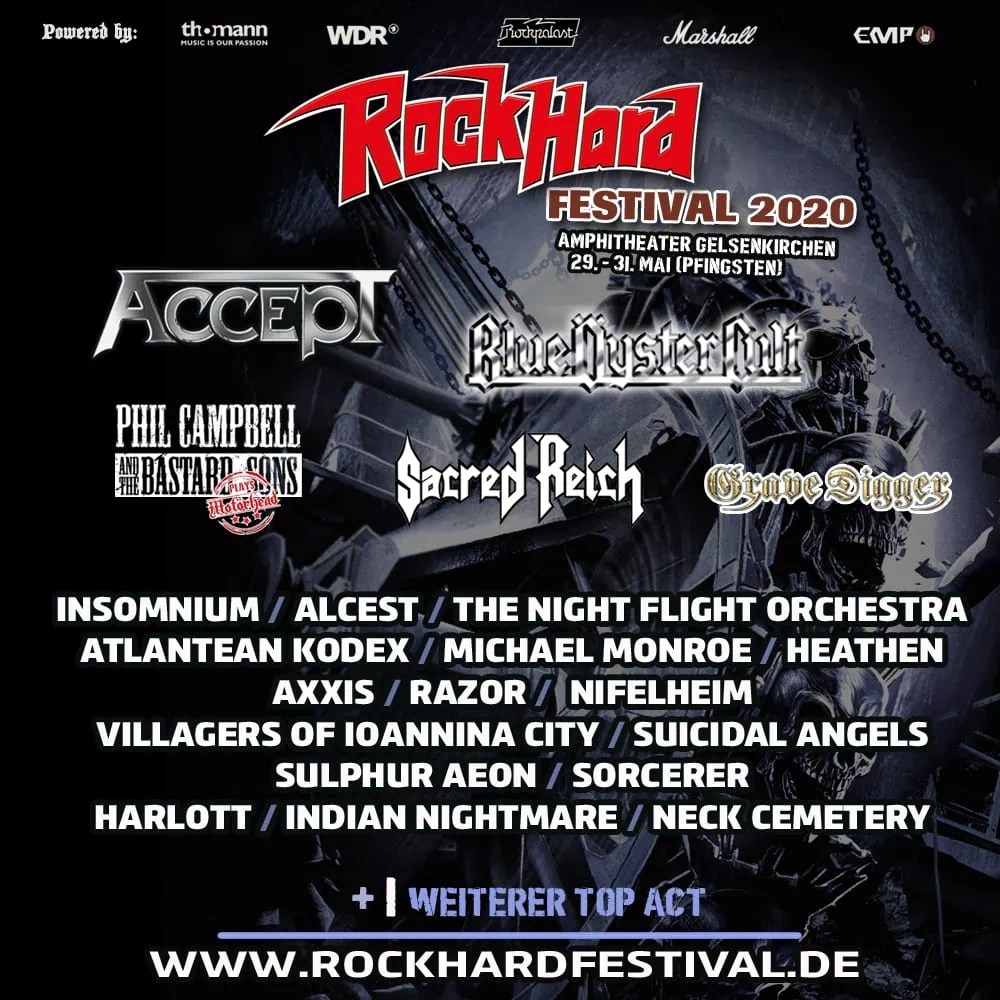 Rock Hard Festival 2020 neues Statement zum diesjährigen Festival