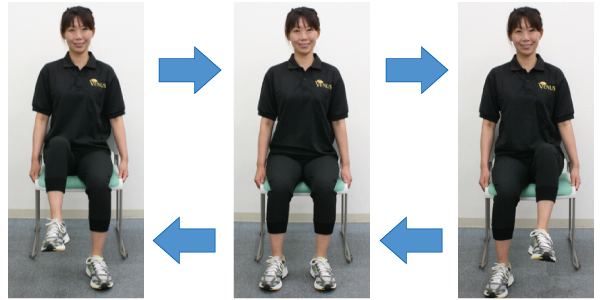 椅子に座ってできる！歩くのに必要な筋力と心肺機能を鍛えよう
