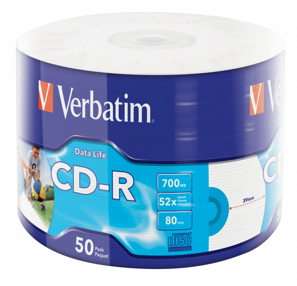 CDR Inkjet Printable CD Verbatim Online Shop
