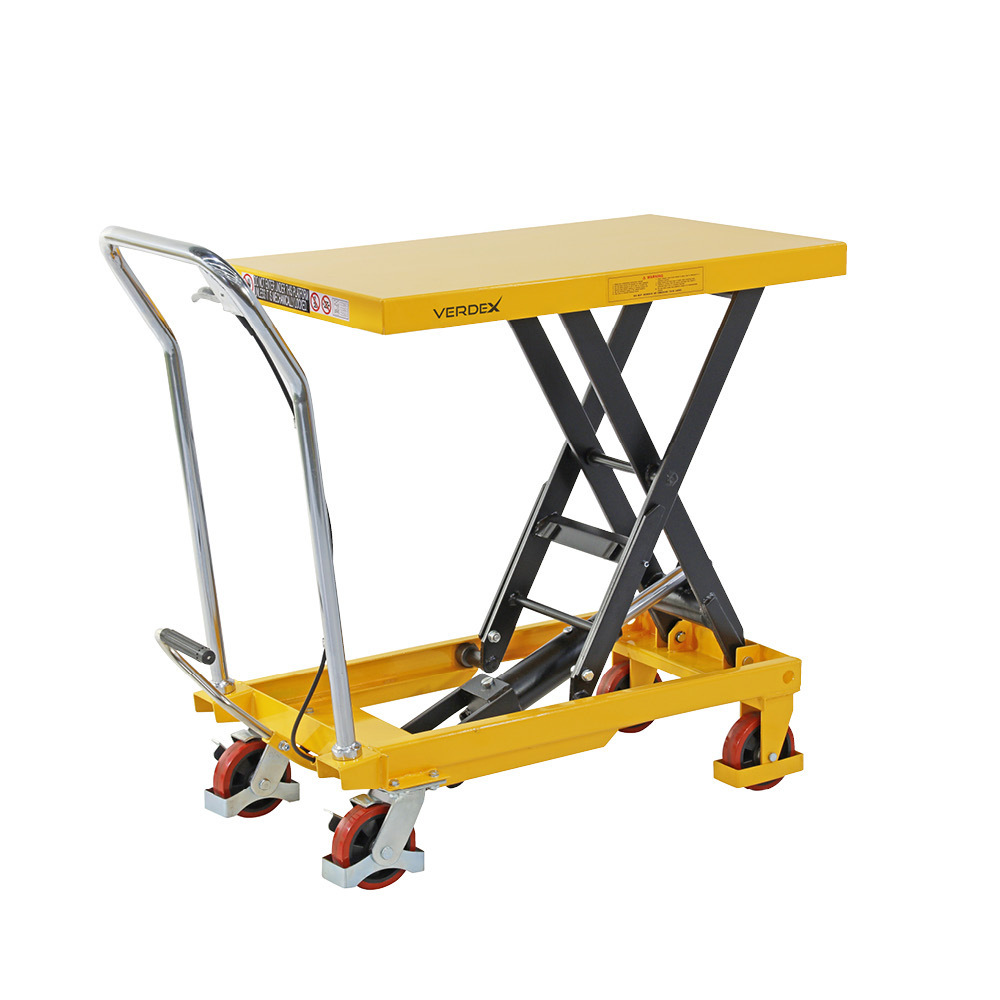 Scissor Lift Trolley 500x850mm (300kg capacity) Single Scissor
