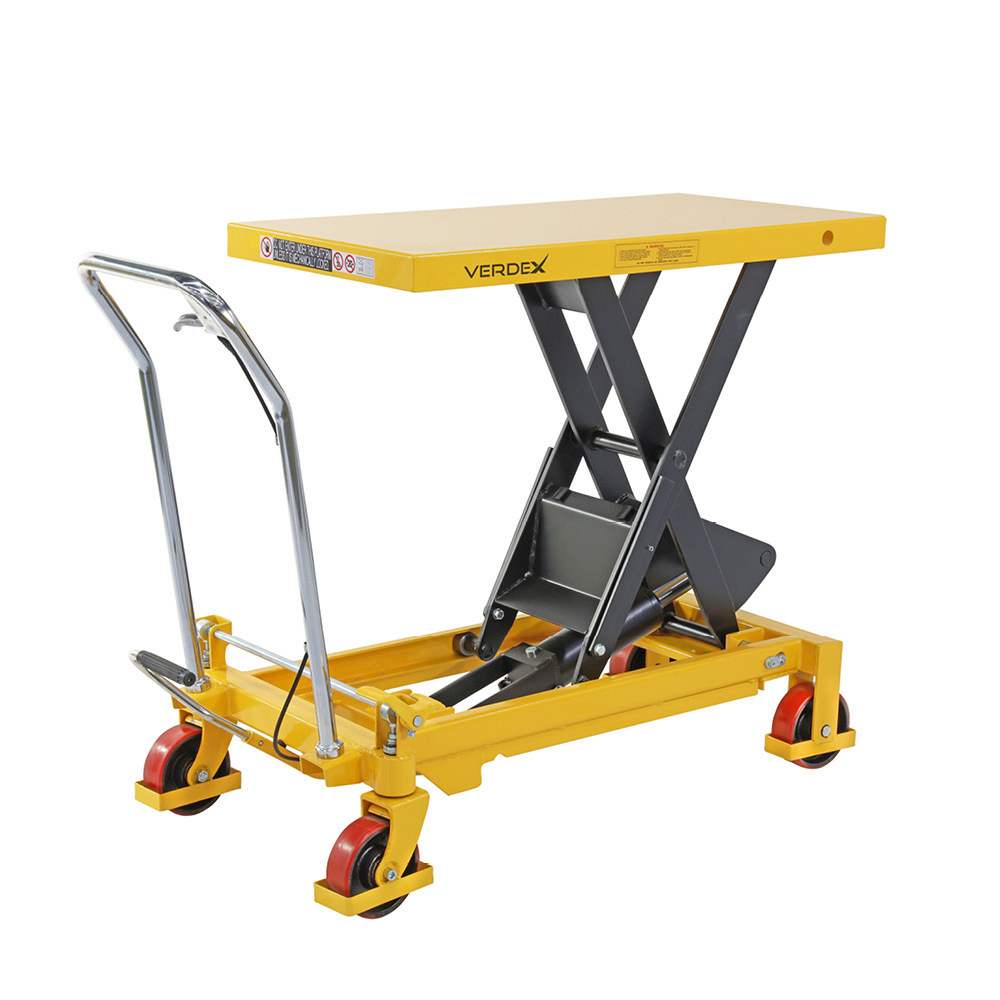 Scissor Lift Trolley 510x1000mm (750kg capacity) Single Scissor