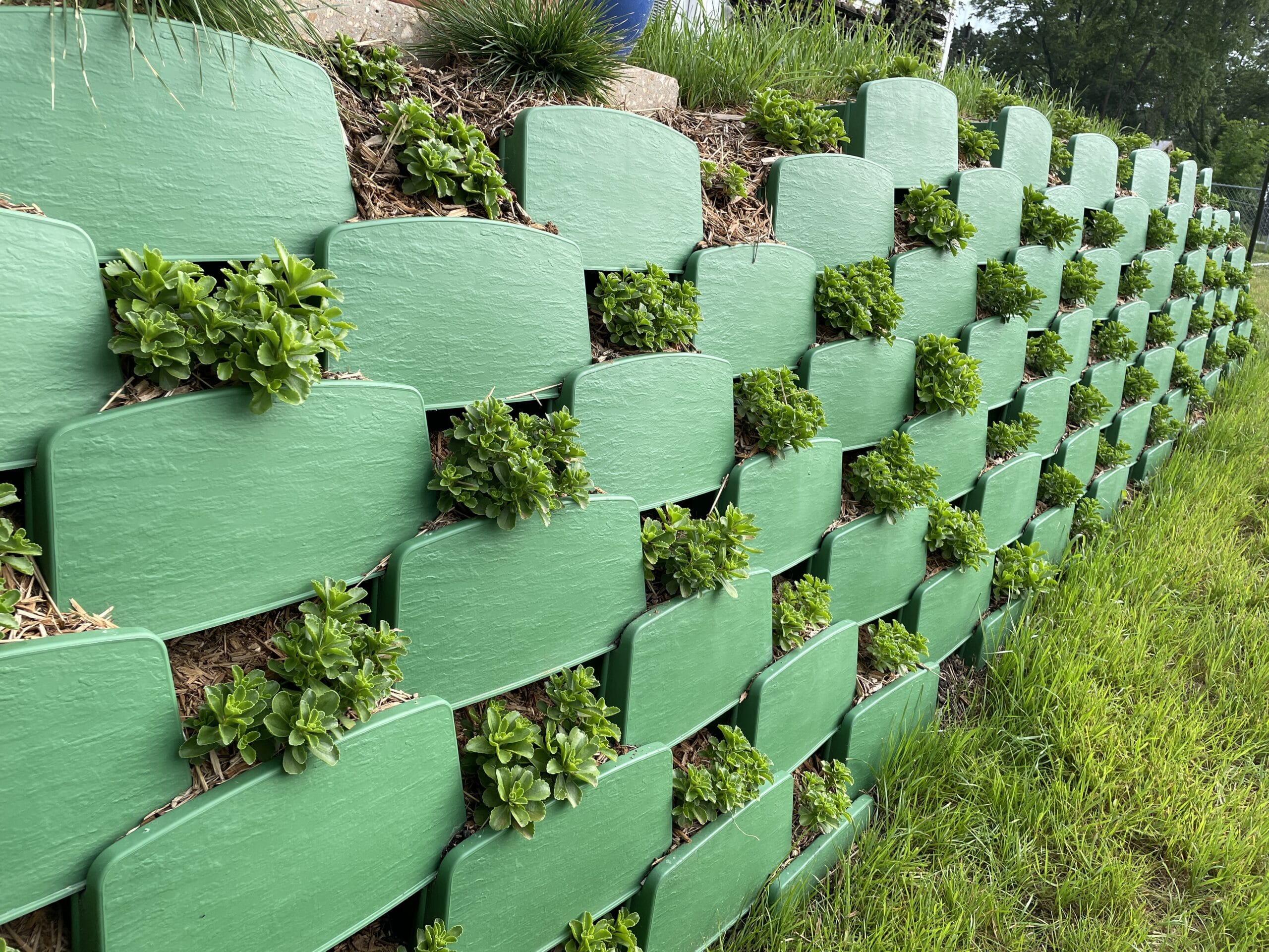 Living Retaining Wall Gardens Vertical Garden Supply
