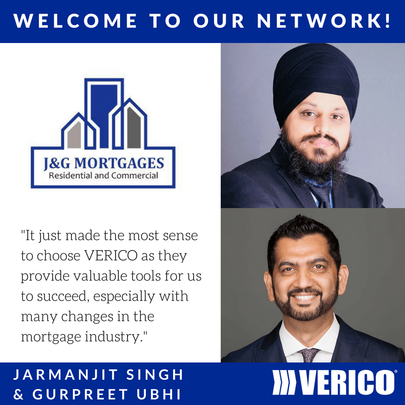 J&G Mortgages aligns with VERICO Verico Financial Group Inc