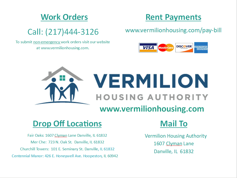 Residents Vermilion Housing Authority Danville, Illinois