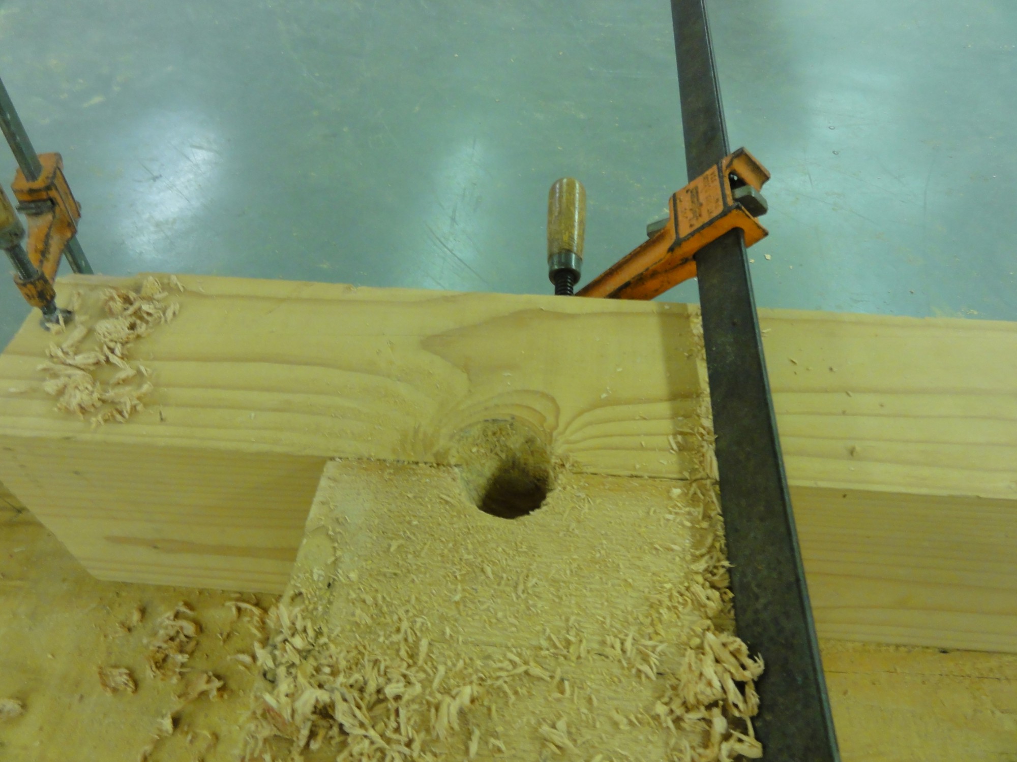 Knots In A Timber Frame Vermont Timber Works