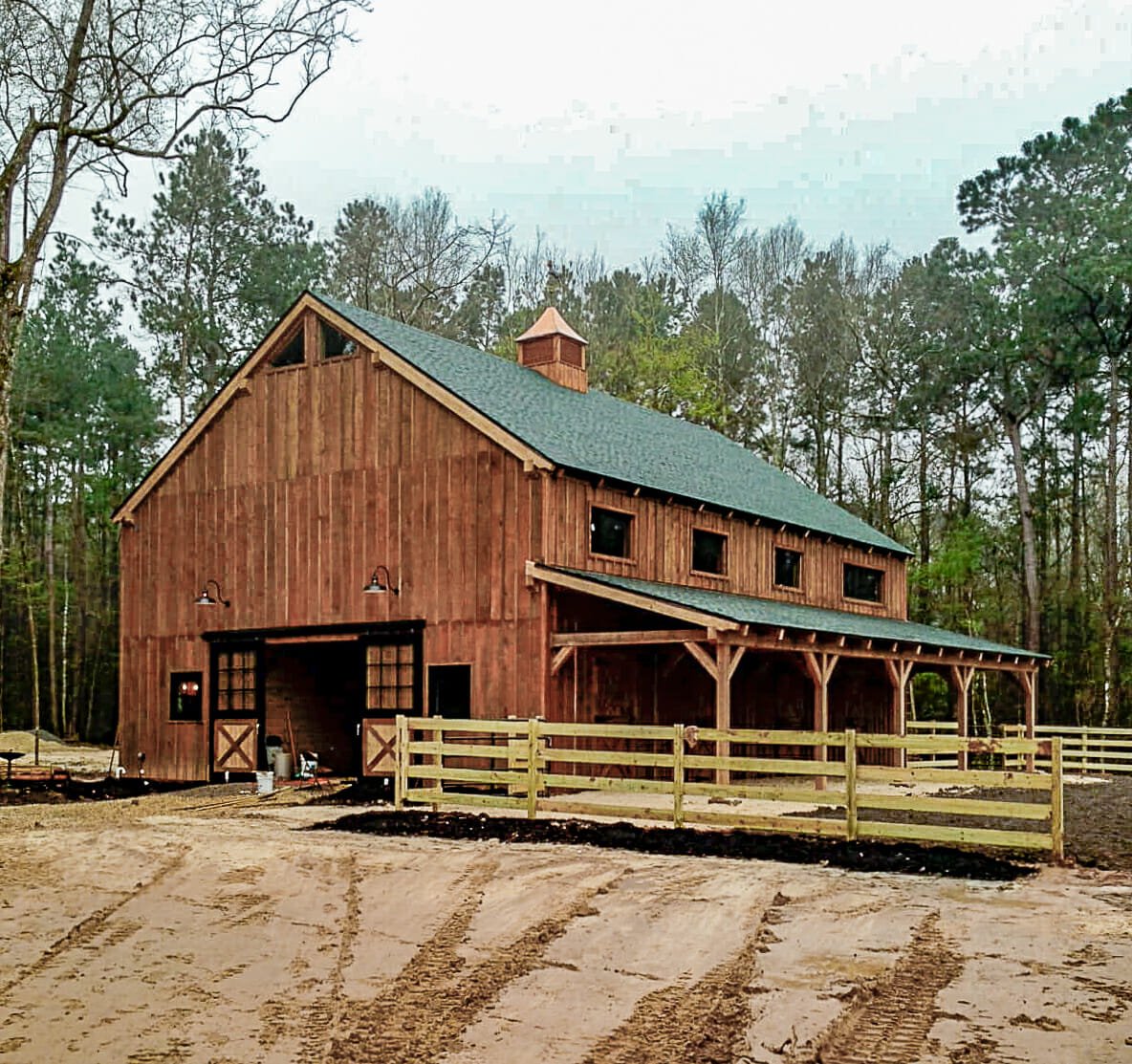 Lecoste Barn Robert, LA Vermont Timber Works