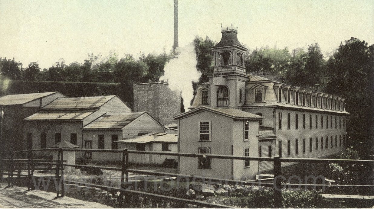 Mills on the Tankerhoosen River, Vernon Connecticut