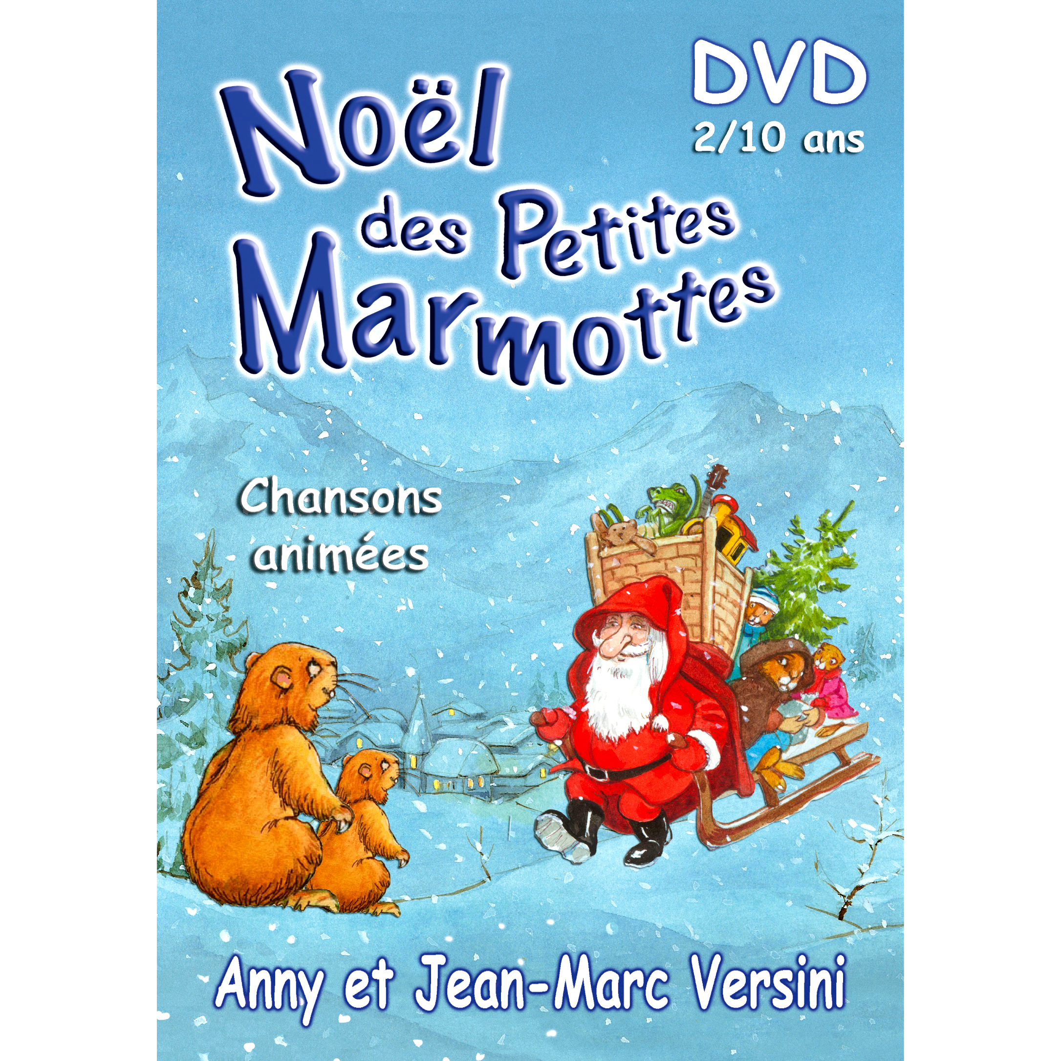 Noel Des Petites Marmottes Dvd A Et J M Versini Marmottes