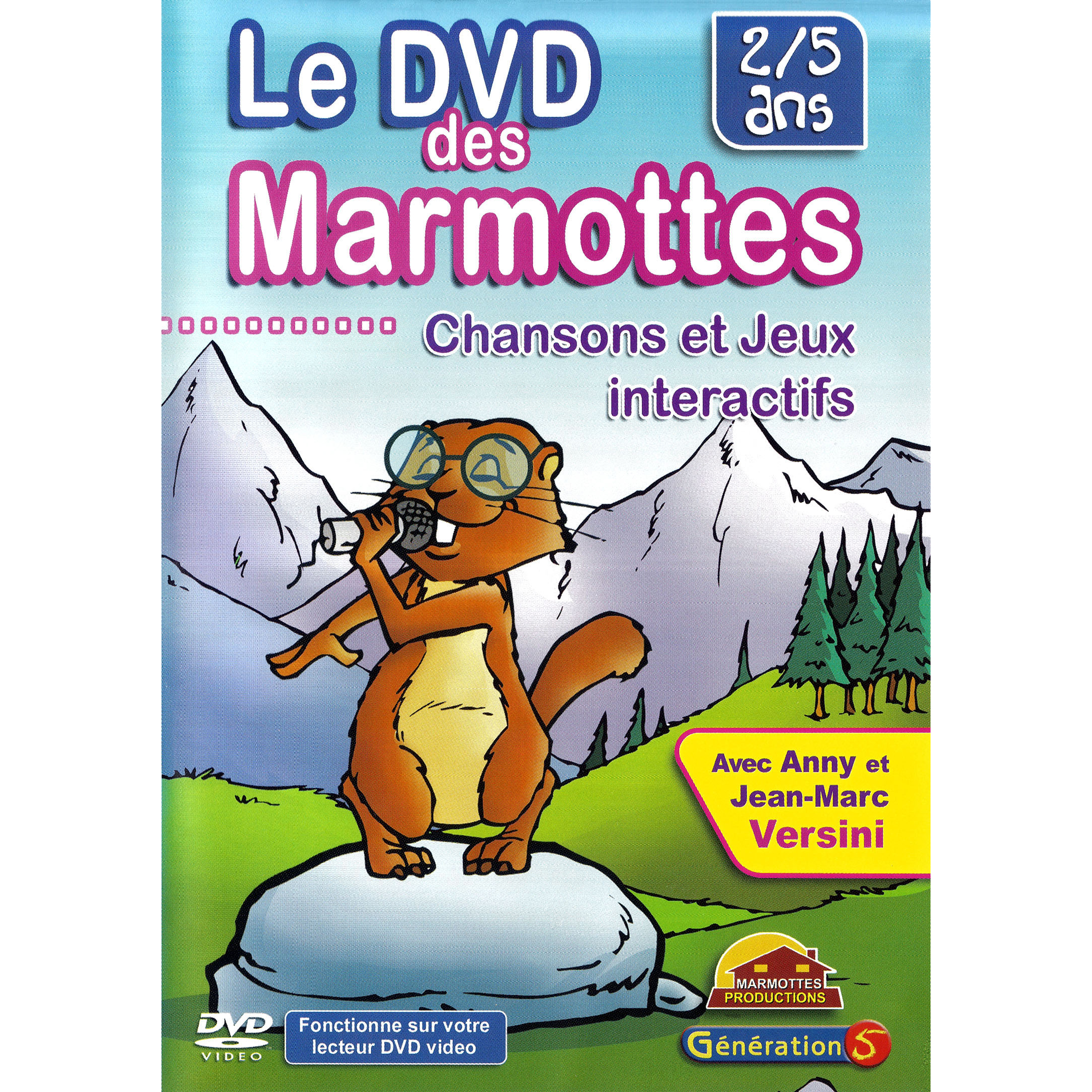 Noel Des Petites Marmottes Dvd A Et J M Versini Marmottes