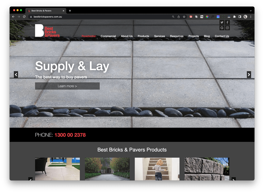 Best Brick & Pavers VERSION Design