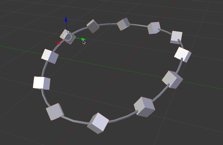 How to duplicate an object along a path in Blender JAY VERSLUIS