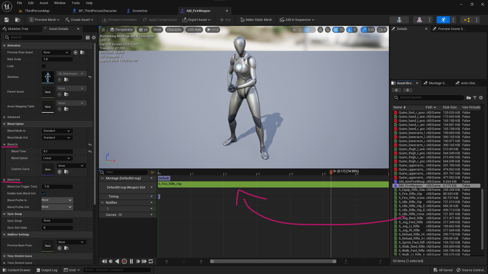 Overriding Animations with Animation Montages in Unreal Engine – JAY