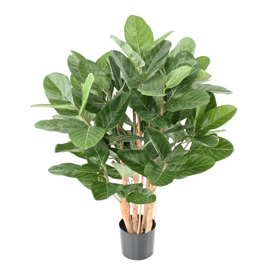 Artificial Ficus Elastica green 180 cm