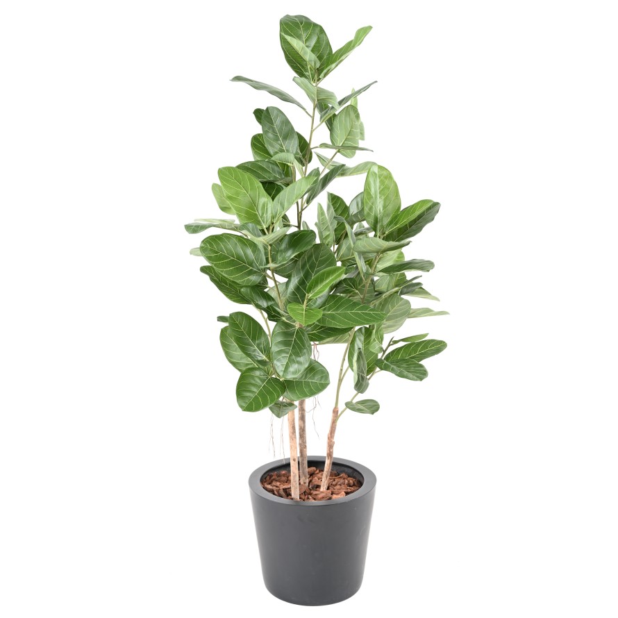 Artificial Ficus Elastica green 180 cm