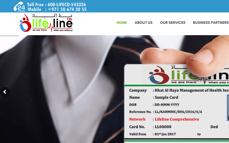 LifeLine TPA Vertilex Web Design