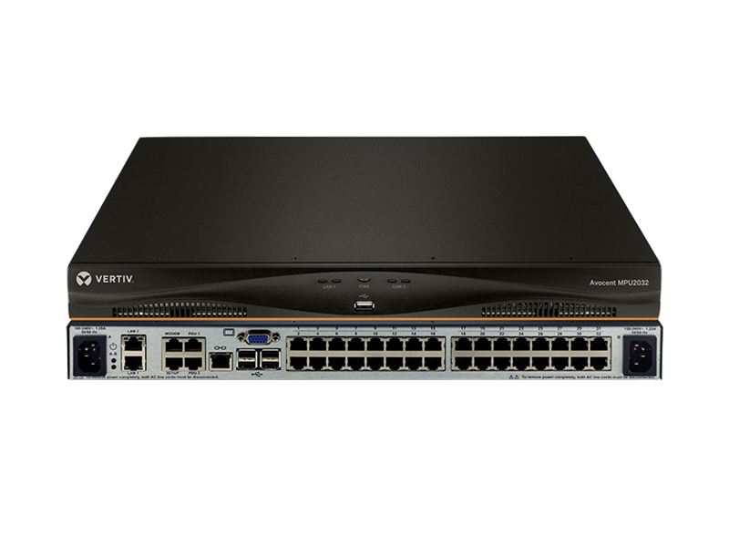 Avocent MPU Digital KVM Switch IT Management