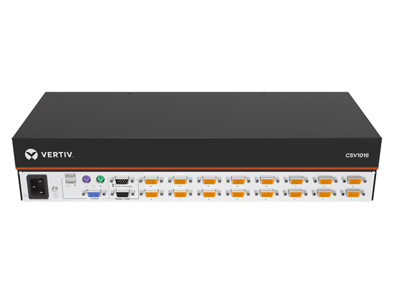 Vertiv™ CSV1000 Series Rack Mount KVM Switches Vertiv